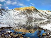 Tim Fitzharris - Geissler Mountain reflected in Linkins Lake, Colorado
