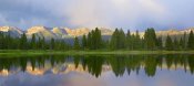 Tim Fitzharris - Panorama of West Needle Mountains, Weminuche Wilderness, Colorado