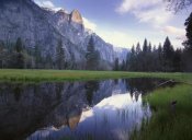 Tim Fitzharris - Sentinel Rock, reflected in water, Yosemite National Park, California