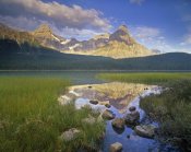 Tim Fitzharris - Howse Peak and Mount Chephren, Waterfowl Lake, Banff National Park, Alberta, Canada
