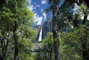 Tim Fitzharris - Bridal Veil Falls tumble 620 feet to the valley floor, Yosemite National Park, California