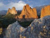 Tim Fitzharris - Gray Rock and South Gateway Rock, conglomerate sandstone formations, Garden of the Gods, Colorado Springs, Colorado