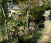Camille Pissarro - The Climb, Rue de la Cote-du-Jalet, Pontoise (Chemin montant, rue de la Cote-du-Jalet, Pontoise), 1875
