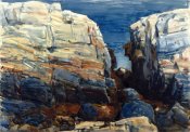 Frederick Childe Hassam - The Gorge, Appledore, 1912