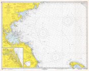 NOAA Historical Map and Chart Collection - Nautical Chart - Massachusetts Bay ca. 1970