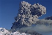 Tui De Roy - Mt Ruapehu eruption 1996, Tongariro National Park, New Zealand