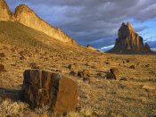 Tim Fitzharris - Shiprock, the basalt core of an extinct volcano,  New Mexico