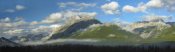 Tim Fitzharris - Panoramic view of Mt Kidd, Kananaskis Country, Alberta, Canada