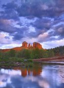 Tim Fitzharris - Cathedral Rock reflected in Oak Creek at Red Rock Crossing, Arizona