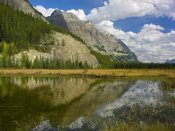 Tim Fitzharris - Mount Wilson reflected in lake, Banff National Park, Alberta, Canada