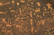 Gerry Ellis - Fremont petroglyphs, Newspaper Rock State Park, Utah