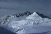 Colin Monteath - View at midnight from Vinson Massif, towards Mt Shinn and Mt Tyree, Antarctica