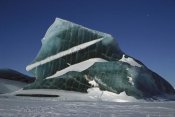 Tashi Tenzing - Iceberg trapped in sea ice, Antarctica