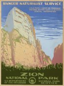 Ranger Naturalist Service - Zion National Park, ca. 1938