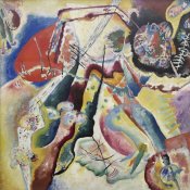 Wassily Kandinsky - Painting with a Red Spot (Bild mit rotem Fleck), 1914