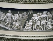 Carol Highsmith - Landing of Columbus frieze in U.S. Capitol dome, Washington, D.C.