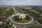 Carol Highsmith - Aerial of Mall showing Lincoln Memorial, Washington Monument and the U.S. Capitol, Washington, D.C.