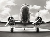 Anonymous - Vintage DC-3 in air field