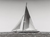 Anonymous - Classic  racing sailboat