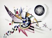 Wassily Kandinsky - Watercolor Painting of Composition