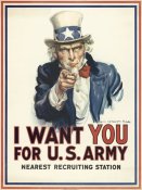 James Montgomery Flagg - I want you for U.S. Army, c. 1917