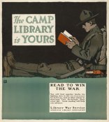 Charles Buckles Falls - The Camp Library is Yours - Read to Win the War, 1917