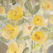 Albena Hristova - Poppy Garden I Yellow Flowers