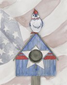 Elyse DeNeige - Americana Birdhouse IV