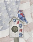 Elyse DeNeige - Americana Birdhouse VI