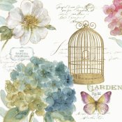 Lisa Audit - Rainbow Seeds Floral Birdcage III