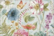 Lisa Audit - Rainbow Seeds Flowers I Gray