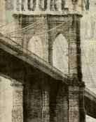 Michael Mullan - Vintage New York Brooklyn Bridge