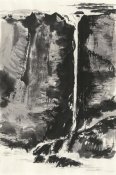 Chris Paschke - Sumi Waterfall View III Panel