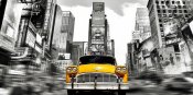Julian Lauren - Vintage Taxi in Times Square, NYC