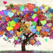 Malia Rodrigues - Tree of Love (detail)