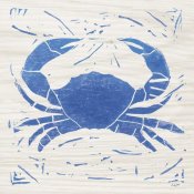 Courtney Prahl - Sea Creature Crab Blue