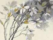 Shirley Novak - Magnolias Yellow Gray