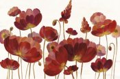 Silvia Vassileva - Red Flowers on White Crop