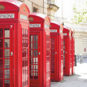 Keri Bevan - Covent Garden Phone Boxes