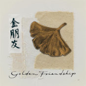 Chris Paschke - Bronze Leaf I Golden Friendship