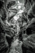 European Master Photography - Slot Canyon Utah 11 black&white