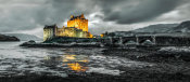 European Master Photography - Fairytale castle twilight panorama 2 black