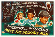 Hollywood Photo Archive - Abbott & Costello - Meet The Invisible Man Poster