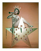 Hollywood Photo Archive - Happy New Year 1953 - Debbie Reynolds