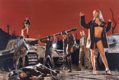 Mort Kunstler - They Raced to Freedom