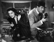 Hollywood Photo Archive - Cary Grant with Rosalind Russell - His Girl Friday