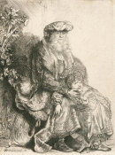 Rembrandt van Rijn - Abraham