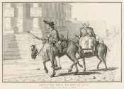 French 19th century etching - Arrival of the Replacements 1805