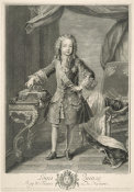 Jean Audran - Louis XV as a Boy