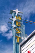 John Margolies - West Theater, angle 2, Route 66, Grants, New Mexico